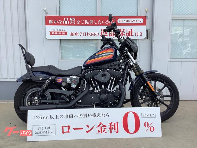 ＸＬ１２００ＮＳアイアン　二人乗り仕様　エンジンガード　バックレスト　サイドバッグ装備