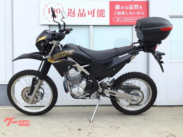 カワサキ KLX230 SP忠雄マフラー装備 トップケース付き
