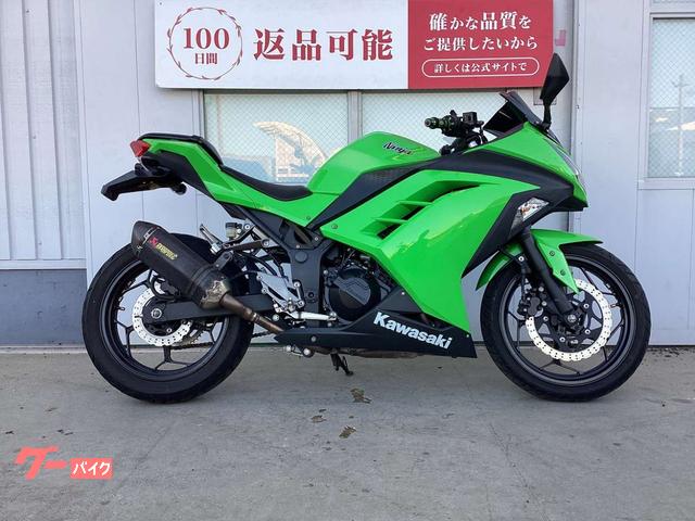 Ｎｉｎｊａ　２５０　スクリーン　マフラーカスタム