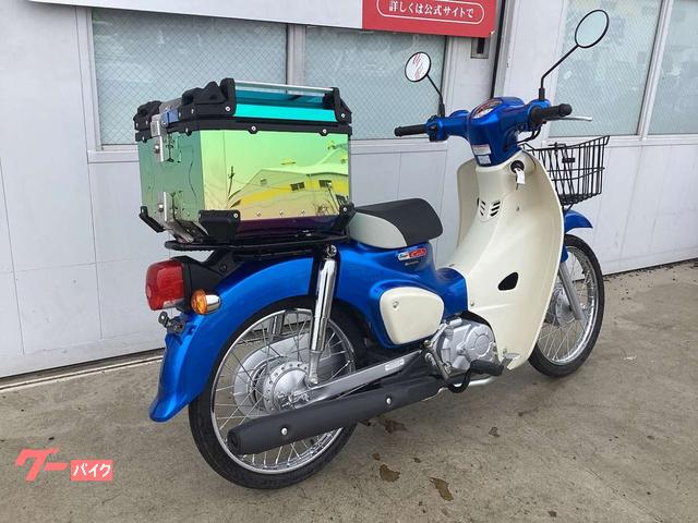 ホンダ スーパーカブ50 リアボックス装備 フロントバスケット付き