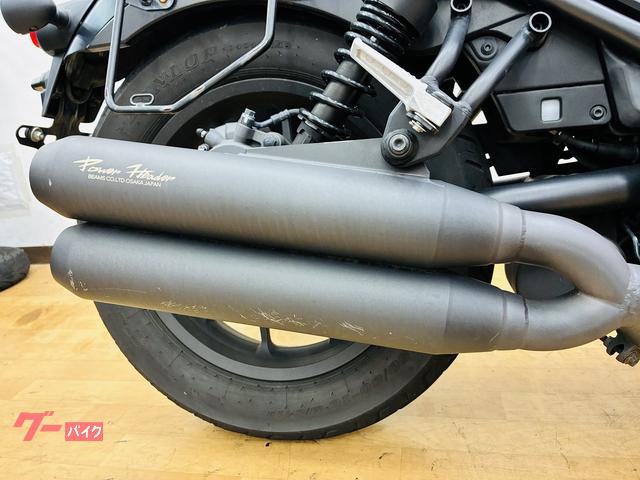 ホンダ レブル250 2023年モデル BEAMSサイレンサー2本