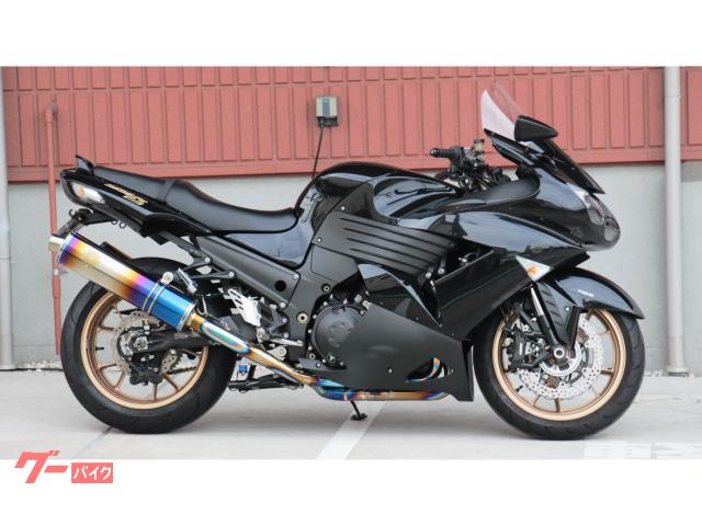 ＺＺ−Ｒ１４００　チタンフルエキ・バーハンドルキット・ＥＴＣ・ワンオーナー