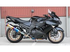 カワサキ　ＺＺ−Ｒ１４００　チタンフルエキ・バーハンドルキット・ＥＴＣ・ワンオーナー