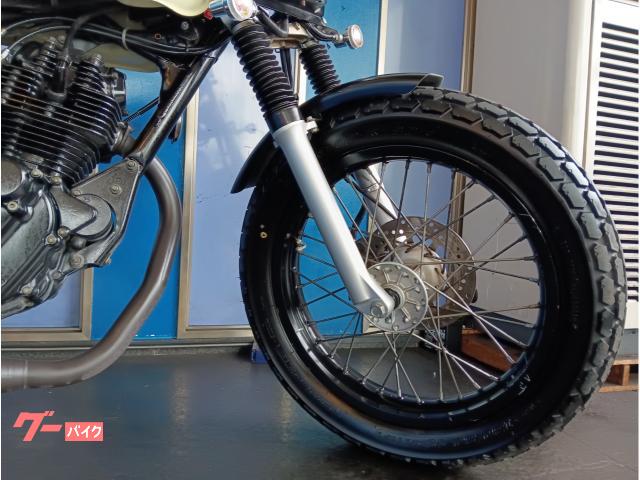ヤマハ　TW200E 整備済み車両　タイヤ前後新品　 ヤマハ TW200 ロンスイ スカチューン仕様 タイヤ前後新品 シート