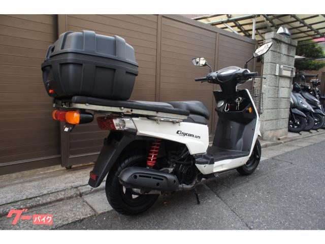 ★GT125★ SYM 小型　リアボックス付　いい感じ♪ ☆GT125☆ SYM 小型 リアボックス付 いい感じ♪ SYM CITYCOM