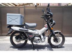 ホンダ　ＣＴ１２５ハンターカブ　ＦＲＰボックス・スクリーン・バッグステー・ハンドガード付き