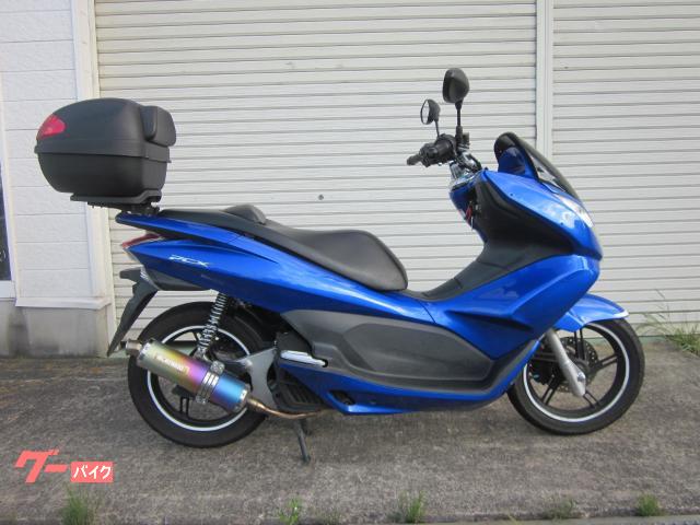 ＰＣＸ　モリワキマフラー　トップケース付