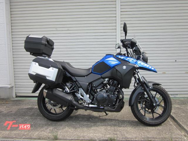 Ｖ−ストローム２５０　トップケース　パニアケース　グリップヒーター付き