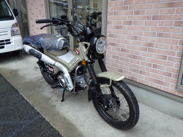 ホンダ CT125ハンターカブ 最新モデル マットフレスコブラウン