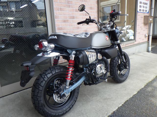 希少なモンキー１２５パールカデットグレー入荷致しました！本日入荷！現在入手困難車輌！HONDA　新車販売中！即納車両在ります ホンダ モンキー125 ABS 2025年モデル パールカデットグレー