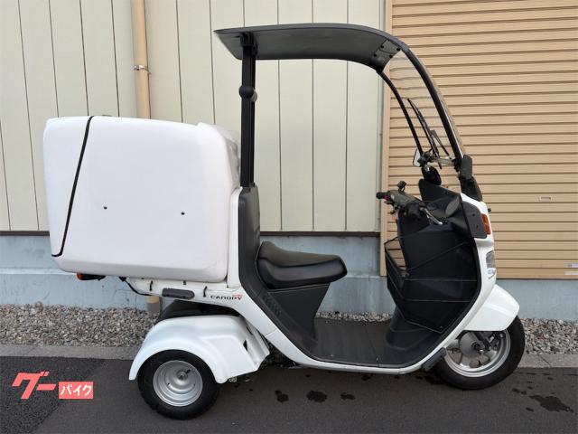 ジャイロキャノピー　２０２１年式　グリップヒーター　スマホバー　ＵＳＢ電源　インナーバスケット　ラージボックス付き