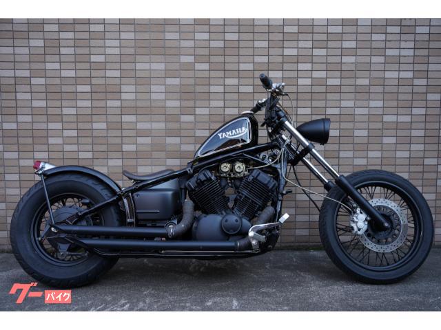 YAMAHA（ヤマハ）ドラッグスター400・4TRフロントホーク・ブラック塗装 YAMAHA（ヤマハ）ドラッグスター400・4TRフロントホーク