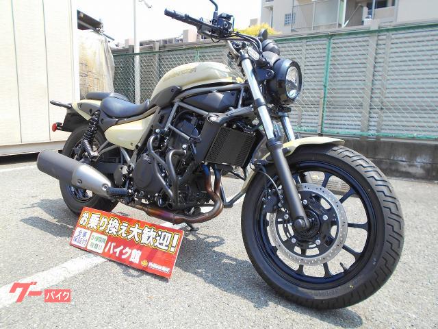 【美品】エリミネーター400 タンク　パールサンドカーキ 新型エリミネーター400 プラザエディション パールサンドカーキ