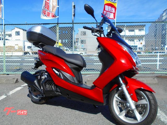 マジェスティＳ　前後タイヤ新品／ＥＴＣ／デイトナスクリーン／４６Ｌトップケース付