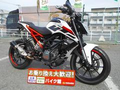 ＫＴＭ　２５０デューク　正規ディーラー車／ＥＴＣ車載器／フェンダーレス／カスタムステップ／ＵＳＢ電源付