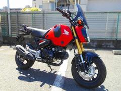 ホンダ　グロム　リアキャリア／デイトナスモークスクリーン／グリップヒーター付