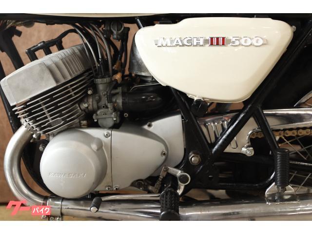カワサキ 500SSマッハIII 最初期H1KA フレームNo800番台