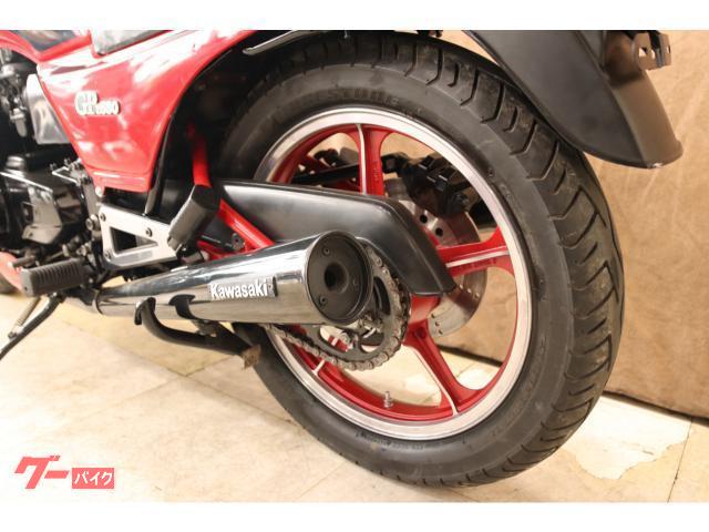 純正マフラー非対応 Z400GP GPZ400F アンダーカウル ステー付属 FRP