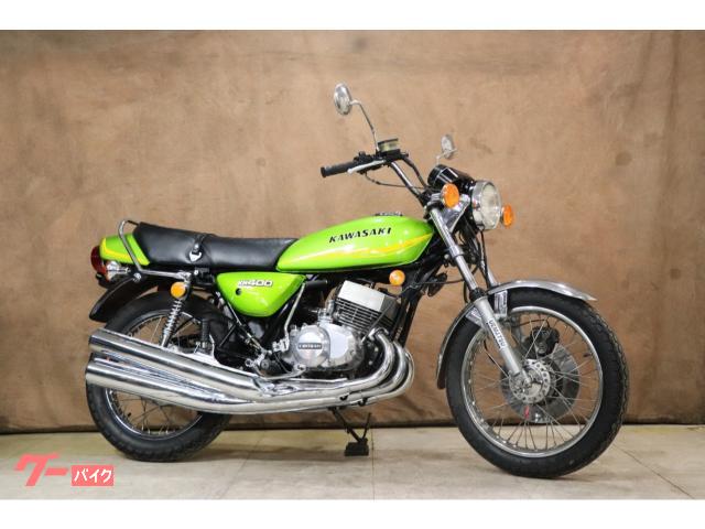 カワサキ ＫＨ４００ Ａ５ 国内物 オリジナルＣＡＮＤＹ ＬＩＭＥ ＧＲＥＥＮ｜ウエマツ東京本社｜新車・中古バイクなら【グーバイク】