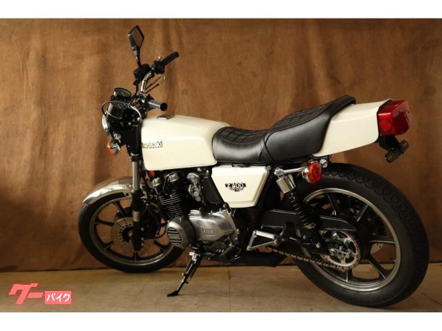 カワサキ Z550FX パールホワイト 秀人フェックス仕様｜ウエマツ