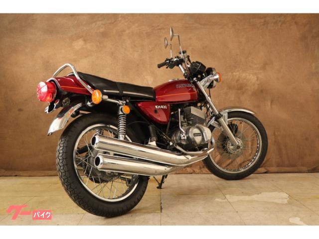 カワサキ KH400 昭和52年 国内物 A4 CANDY WINE