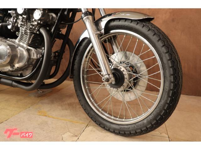 スズキ GS400 1型スポークホイール BLUE BLACK