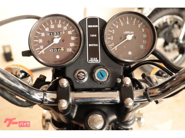 スズキ GS400 1型スポークホイール BLUE BLACK