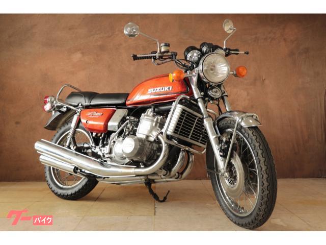 スズキ GT750 B3型 オリジナルペイント フルノーマル車