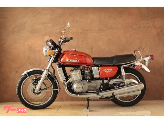 スズキ GT750 B3型 オリジナルペイント フルノーマル車