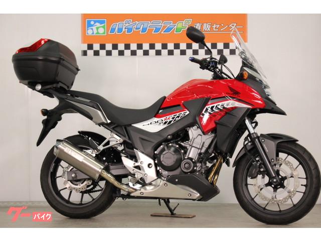 ホンダ ４００ｘ ａｂｓ モリワキマフラー トップケース バイクランド直販センター 練馬店 新車 中古バイクなら グーバイク