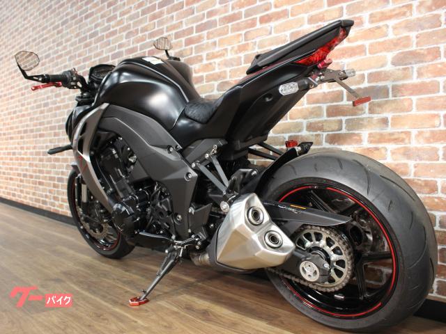 カワサキ Z1000 ABS ETC 左右レバー変更 バーエンドミラー