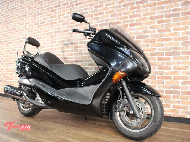 ホンダ　フォルツァZ MF10 ブラック ホンダ フォルツァ・Z MF10型 オーディオパッケージ バックレスト