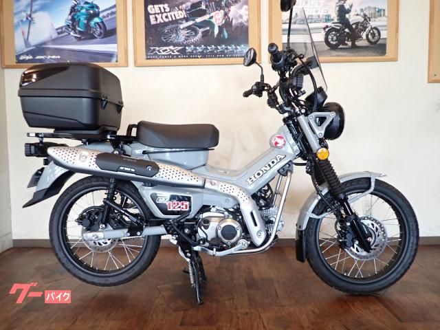 ＣＴ１２５ハンターカブ　ギアインジケータ・ＵＳＢ電源２ポート・大型スクリーン・ヘルメットホルダー・リヤボックス