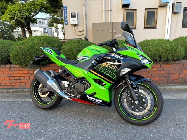 Ｎｉｎｊａ２５０　２０２０年モデル　ＫＲＴカラー　ＥＴＣ　アクセサリーバー装備
