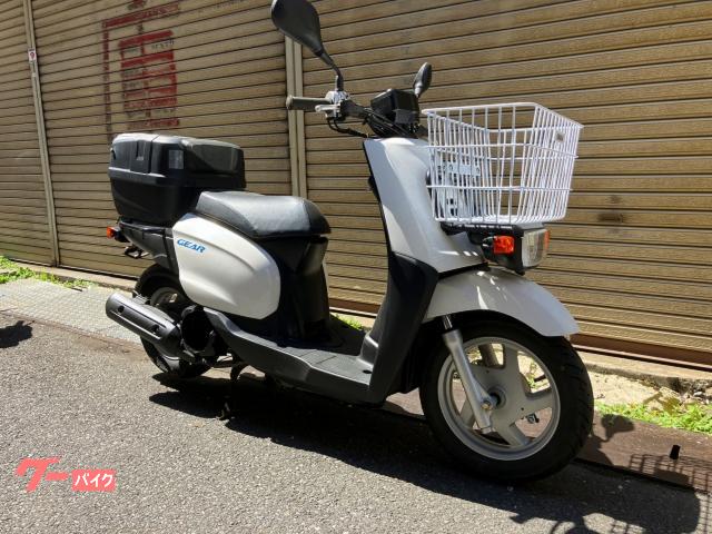 ヤマハ GEAR UA08J フロントバスケット付 ワンオーナー車 