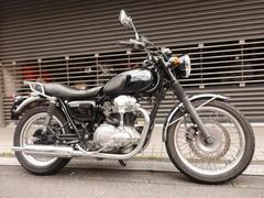 カワサキ　Ｗ４００　リアキャリア付き　純正キー２本
