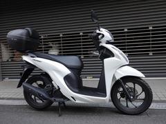 ホンダ　Ｄｉｏ１１０・ベーシック　キー２本　グリップヒーター　リアボックス付き