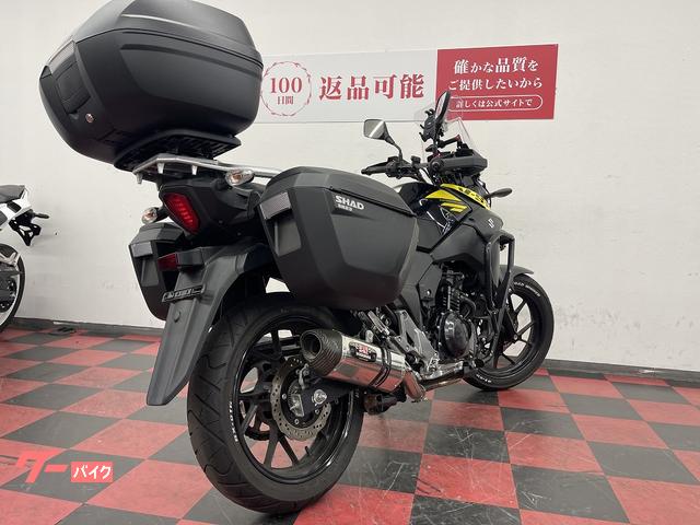スズキ V－ストローム250 2021年モデル SHAD製3点
