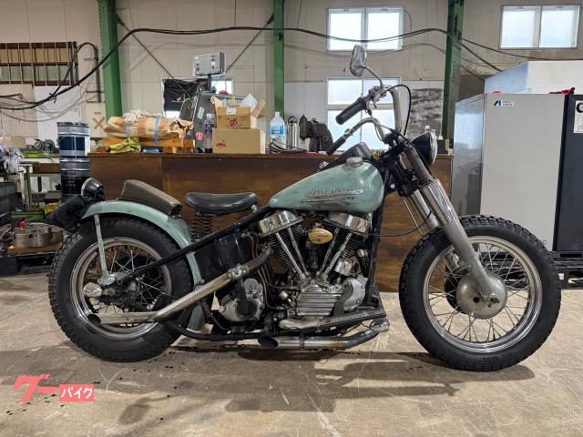ＦＬ　５２年式パンヘッド　ボバーカスタム　スーサイドクラッチ　ジョッキーシフト