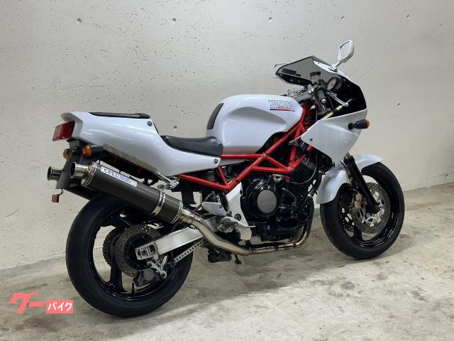 ヤマハ TRX850 オーバーレーシングマフラー｜BROWN