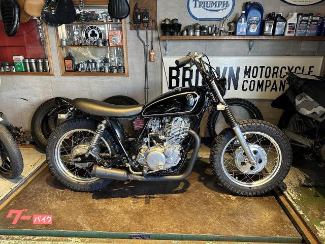 sr400  車検有 custom ボバー！チョッパー‼︎ビッグキャブ ヤマハ SR400 フルカスタム ボバー チョッパー ブラック 1JR