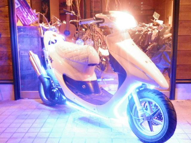 ホンダ ライブｄｉｏ ｚｘ ロンホイフルカスタム オーディオ ブルーｌｅｄ４００発 ｍａｃ ｇａｒａｇｅ 新車 中古バイクなら グーバイク