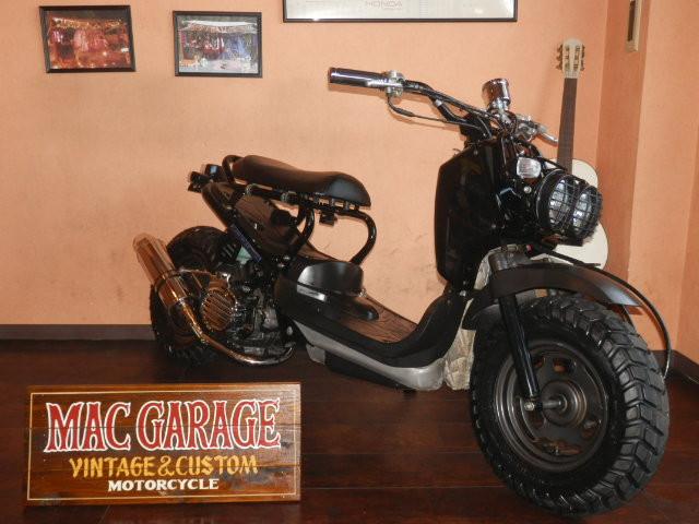 ホンダ ズーマー ロンホイ フルメッキカスタム ステンレスマフラー ｍａｃ ｇａｒａｇｅ 新車 中古バイクなら グーバイク