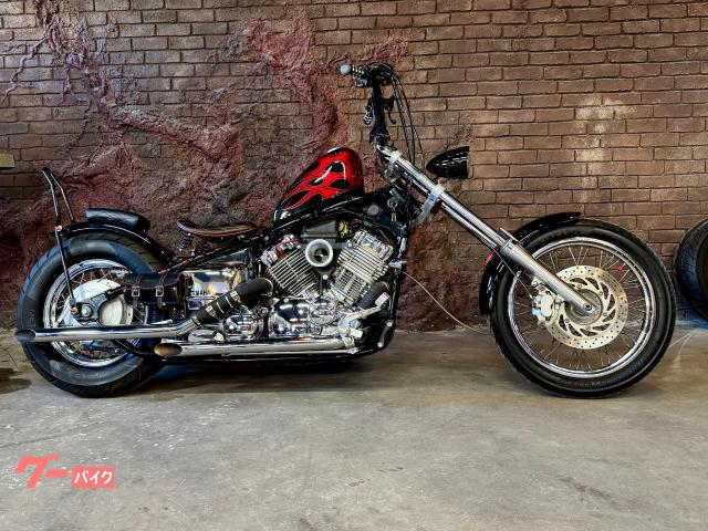 ドラッグスター４００　カスタムペイントチョッパー