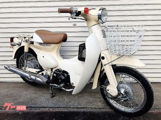 リトルカブ　フルノーマル　４サイクル　インジェクション　セル付き４速　バージンベージュ／ココナッツホワイト
