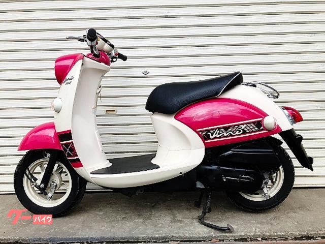 ヤマハ　Vino(４サイクル)SA26J　実働中古車　バッテリー新品交換済み　オイル交換後渡し　バフ磨き済み　ナンバー登録書類あり ヤマハ ビーノ 4サイクル フルノーマル インジェクション パー