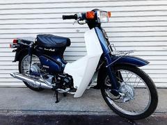 ホンダ　スーパーカブ５０カスタム　フルノーマル　インジェクション　セル付き４速　アドベンチャーブルーメタリック