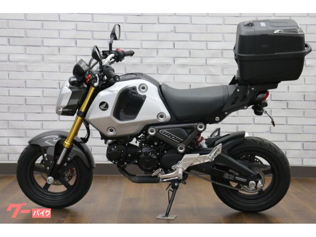 ホンダ グロム 2021年モデル 社外アルミハンドル Gクラフトバック