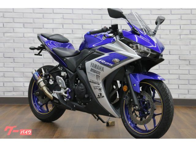 ＹＺＦ−Ｒ２５　ダブルアールズスリップオン　スライダー　フェンダーレス　ＥＴＣ　マルチバー　ＵＳＢ　ヘルメットロック等