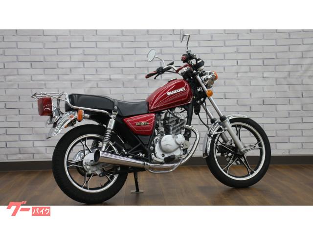 スズキ GN125H 2017年モデル マルチバー 社外グリップ等 スズキ GN125H 2017年モデル マルチバー 社外グリップ等